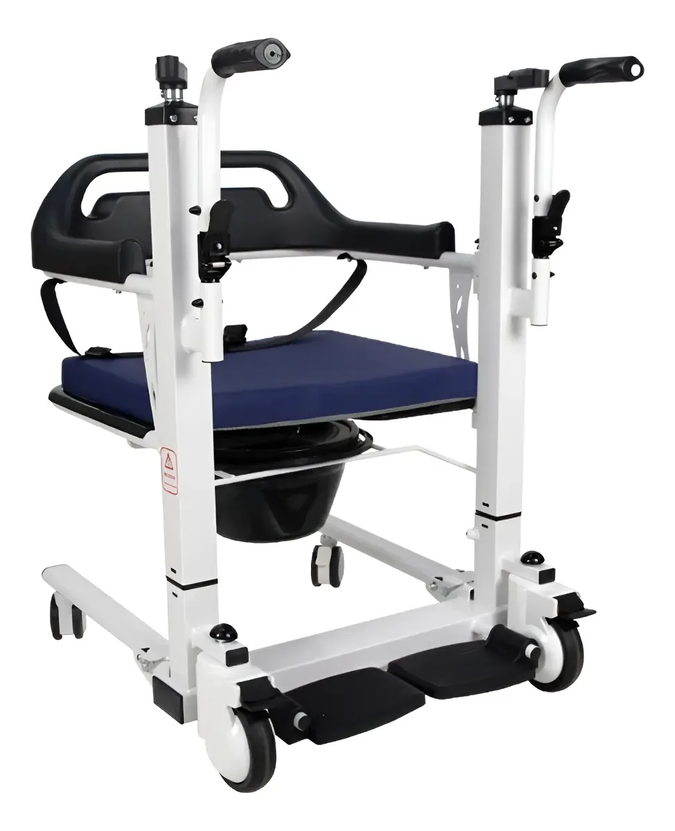 Silla de transferencia con cómodo para pacientes